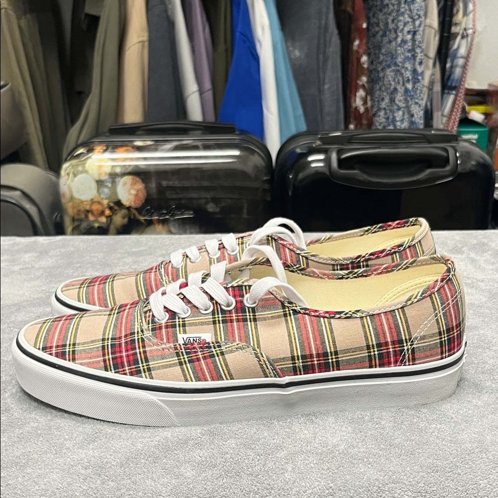 Vans Multicolor Plaid Sneakers